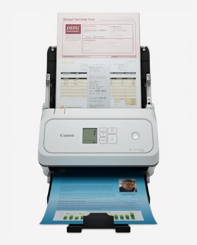 Compact design of the Canon imageFORMULA R40II