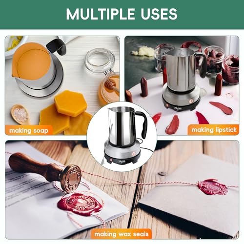 Zapstarz Black Candle Making Kit components