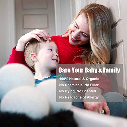 Handcrafted 100% New Zealand wool dryer balls