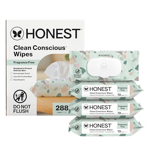 The Honest Company Multi-Use Baby Wipes 288 count box