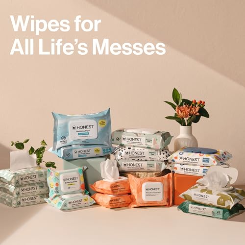 Lifestyle shot of plant-based baby wipes