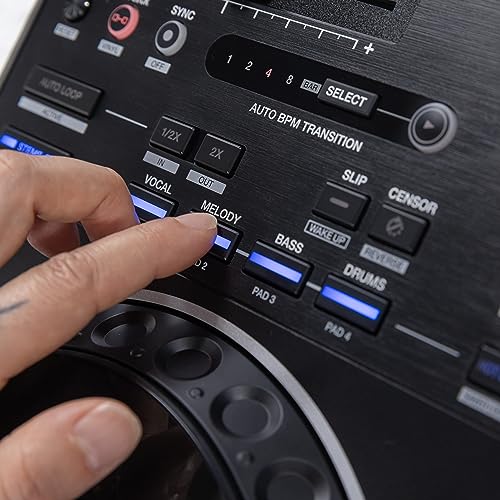Pioneer DJ DDJ-REV5 side profile