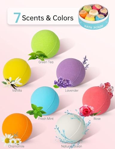 Individual Aofmee bath bomb fizzing in water