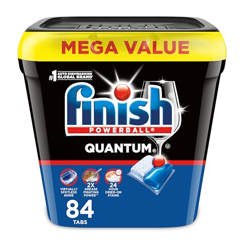 Finish Quantum Dishwasher Pods 84 Count front view