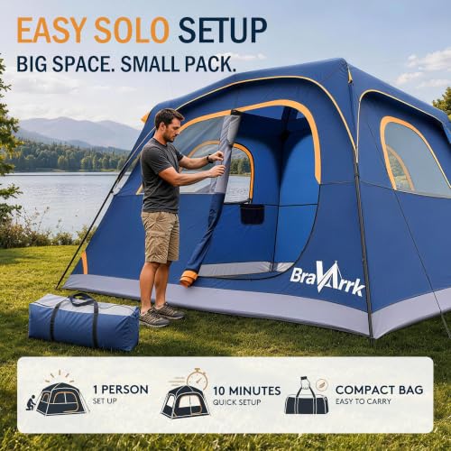 BravArrk tent mesh windows and ventilation