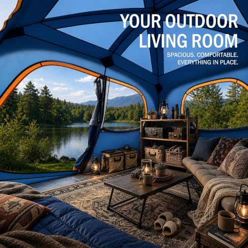 BravArrk 6 person tent for car camping
