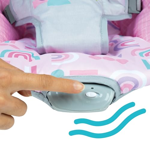 Bright Starts Pink Paradise bouncer packaging