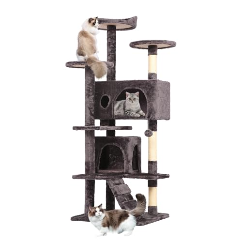 BestPet 54-inch multi-level cat tree