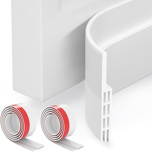 GroTheory 2 Pack Door Draft Stopper in white