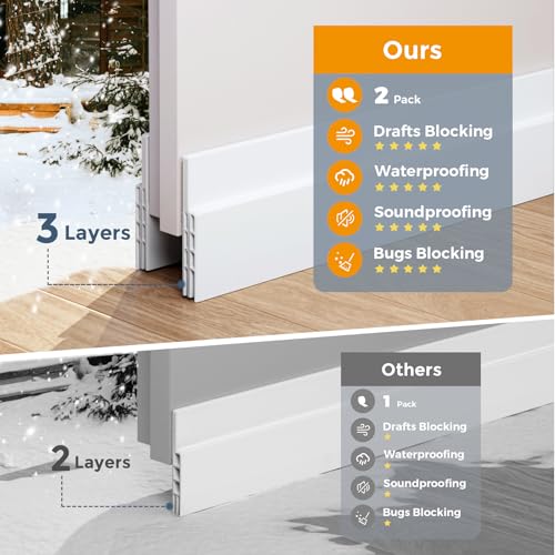 GroTheory weather stripping applied to a wood door