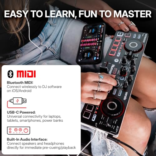 Numark MixTrack Go performance pads