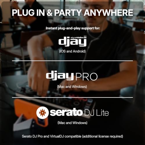 Numark MixTrack Go rear ports