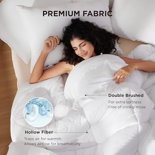 Bedsure comforter fluffiness after unboxing