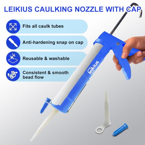 Leikius caulk gun with gift box