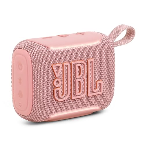 JBL Go 5 Portable Bluetooth Speaker Pink front view