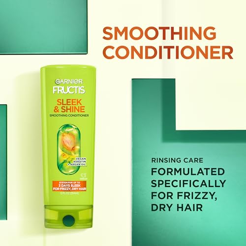 Garnier Fructis Sleek & Shine Conditioner cap detail
