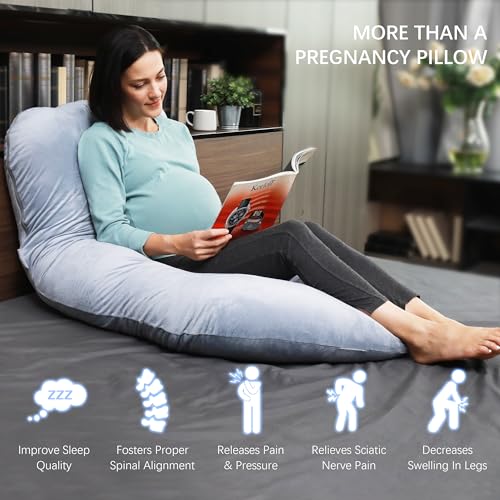 Ergonomic U-shape design of MOON PARK body pillow