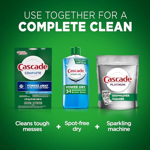 Cascade cleaning performance illustration