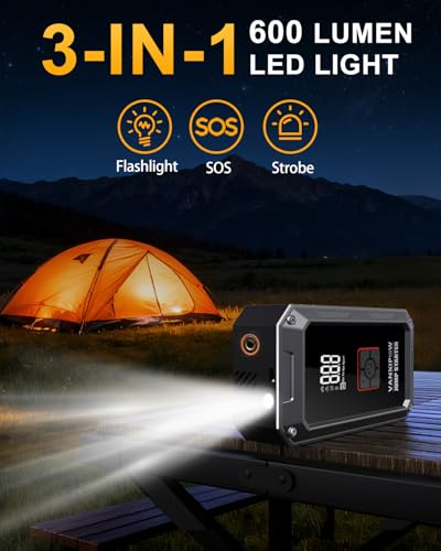 VANXIPOW M1 with LED emergency lighting active