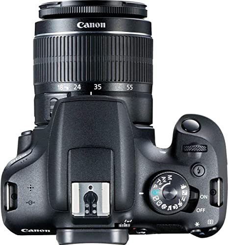 Close up of Canon DSLR camera dial and buttons