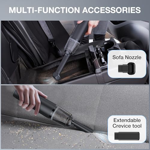 LYFUHUI vacuum showing suction power