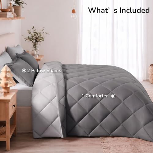Downluxe king comforter set package contents