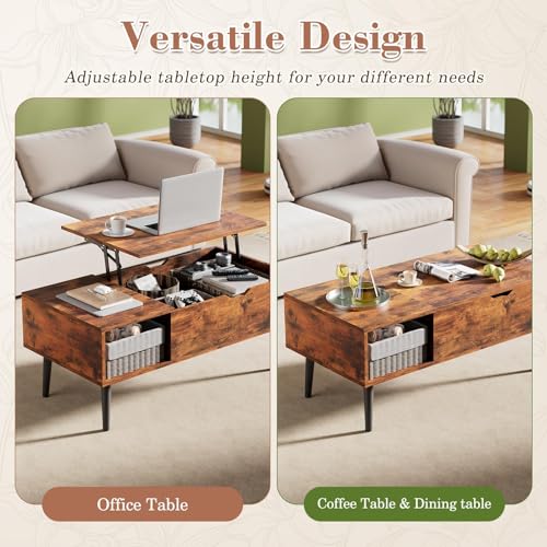Top down view of the OLIXIS coffee table