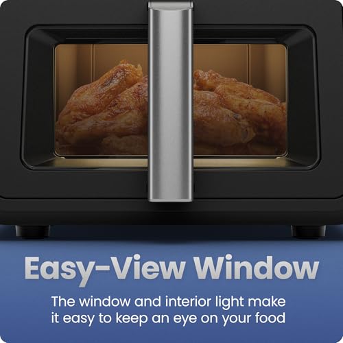 Chefman air fryer showing temperature settings