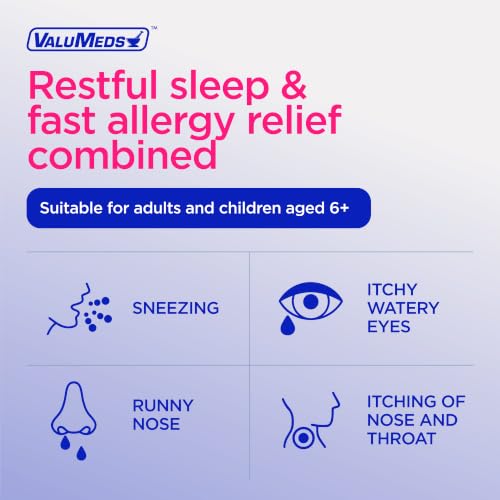 Close up of 25 mg antihistamine tablets