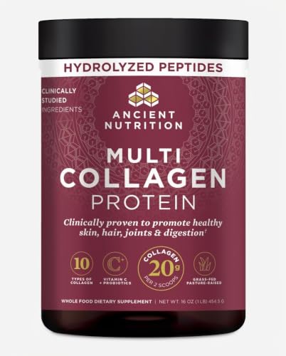 Ancient Nutrition Multi Collagen packaging sides