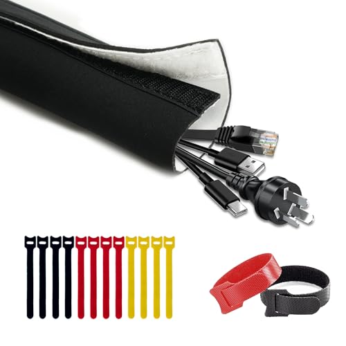 CableGeeker 10ft sleeve in black
