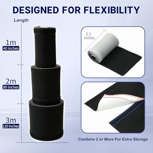CableGeeker sleeve with included ties