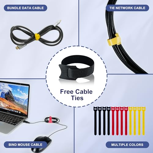 CableGeeker sleeve holding multiple cords