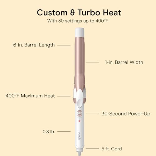 Conair curling iron temperature control dial