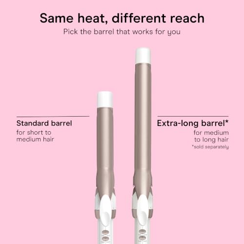 Conair curling iron showing the power cord and plug