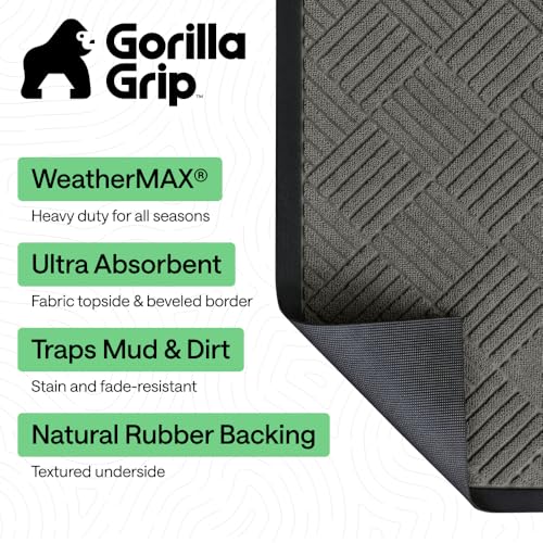 Close up of GORILLA GRIP WeatherMAX diamond texture
