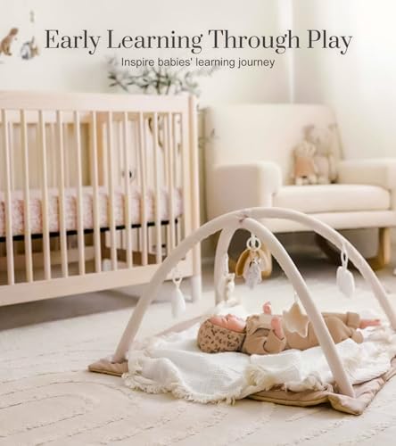Folded portable baby play gym design