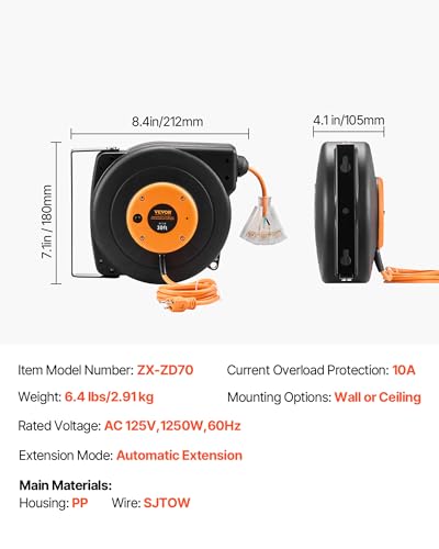VEVOR Cord Reel versatile use