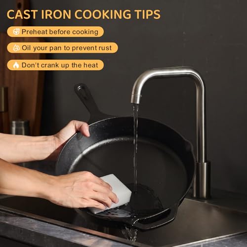 EWFEN cast iron pan on a stovetop