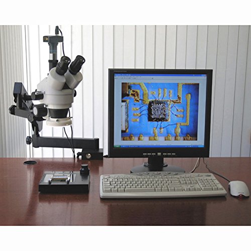 Trinocular viewing head with 10x super-widefield eyepieces