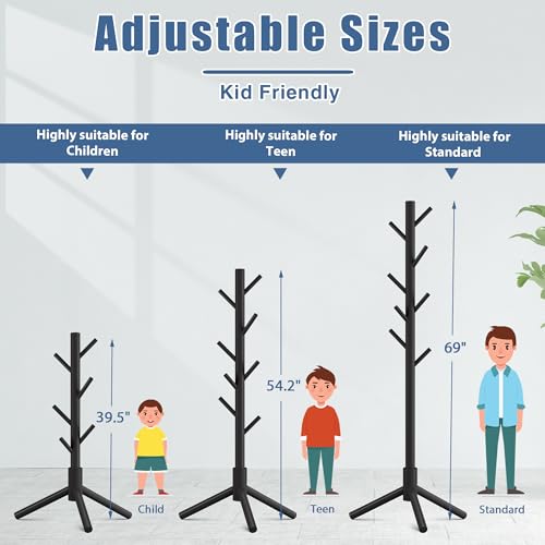 Haddockway coat stand in office setting