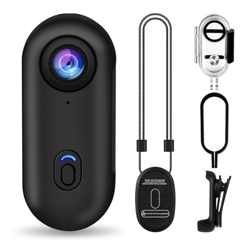Sixmou i3 4K action camera front view