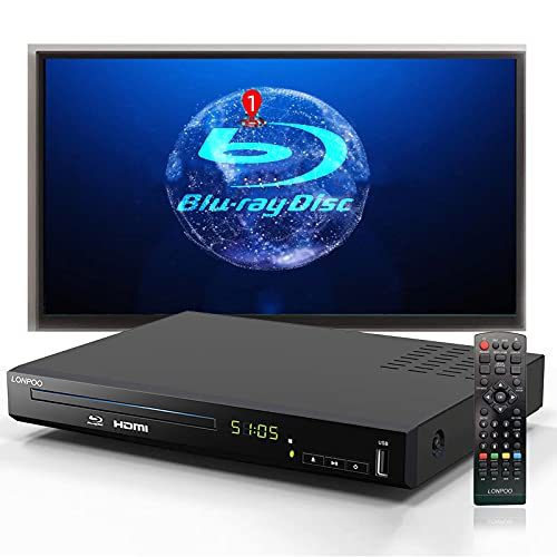 LONPOO LP-100 Blu Ray Player front view