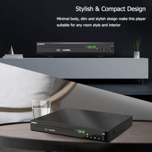 LONPOO LP-100 setup on media console
