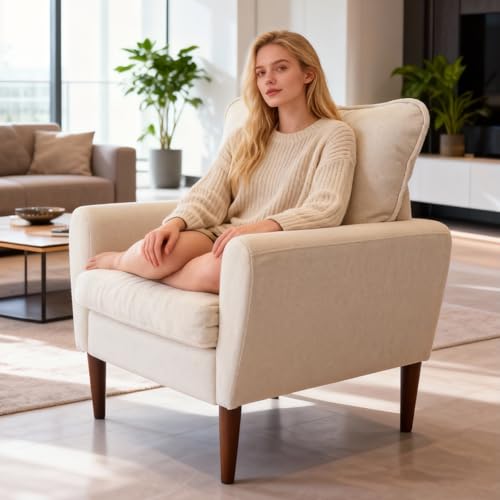 OLIXIS Accent Chair side profile showing ergonomic angle