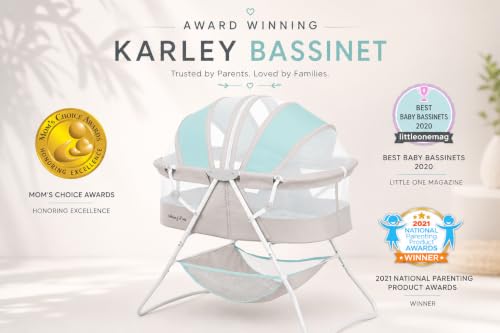 Double mesh canopy detail on Karley Bassinet