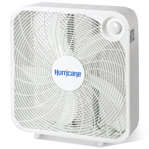Hurricane Classic 20-inch floor box fan front view