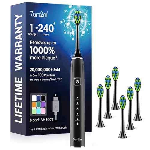 7AM2M Sonic Electric Toothbrush for Adults