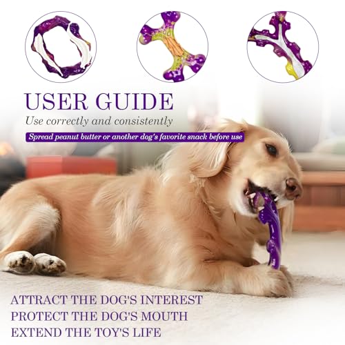 Frienhund dog toy held by a large breed dog
