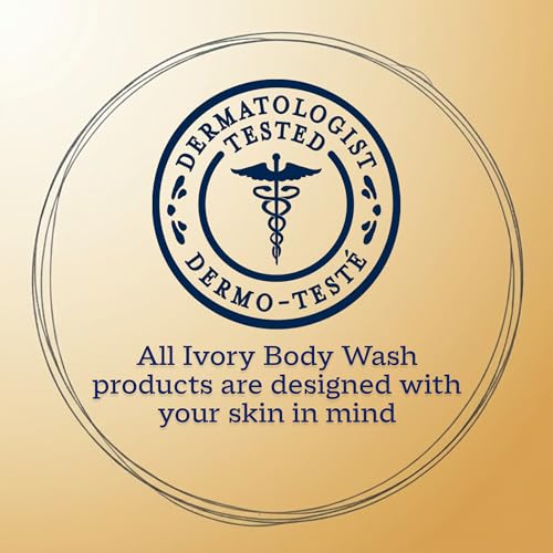 IVORY Body Wash 35 oz size comparison